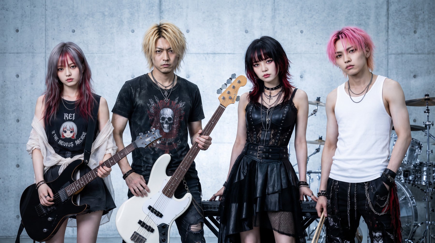 REI & THE MEVIUS ARCADE band artist photo