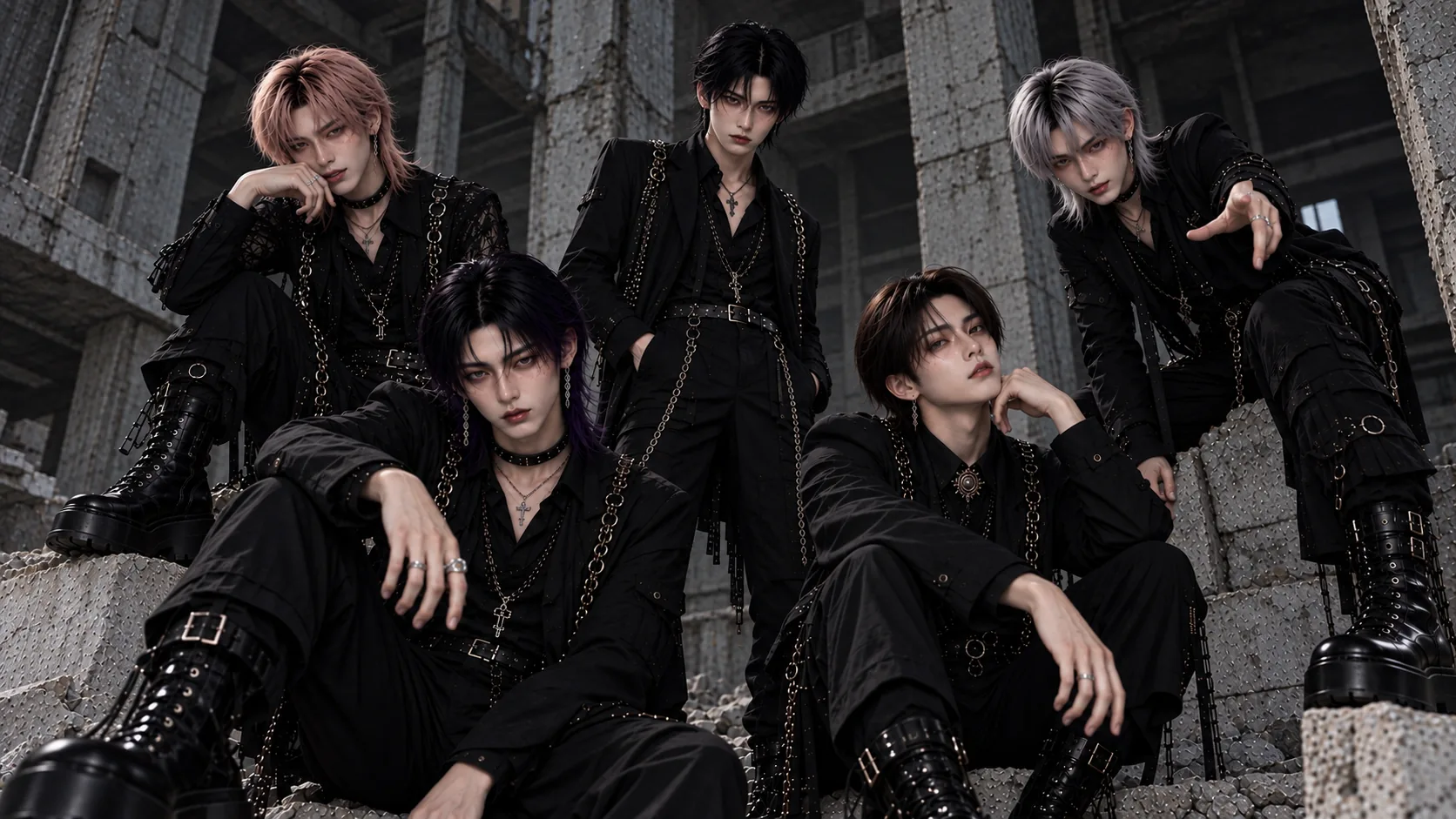 NULLVEIN idol group artist photo